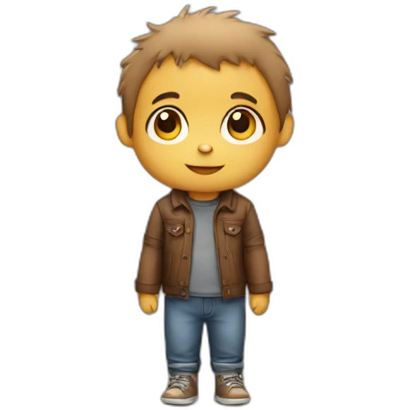 toddler bear owl full body emoji
