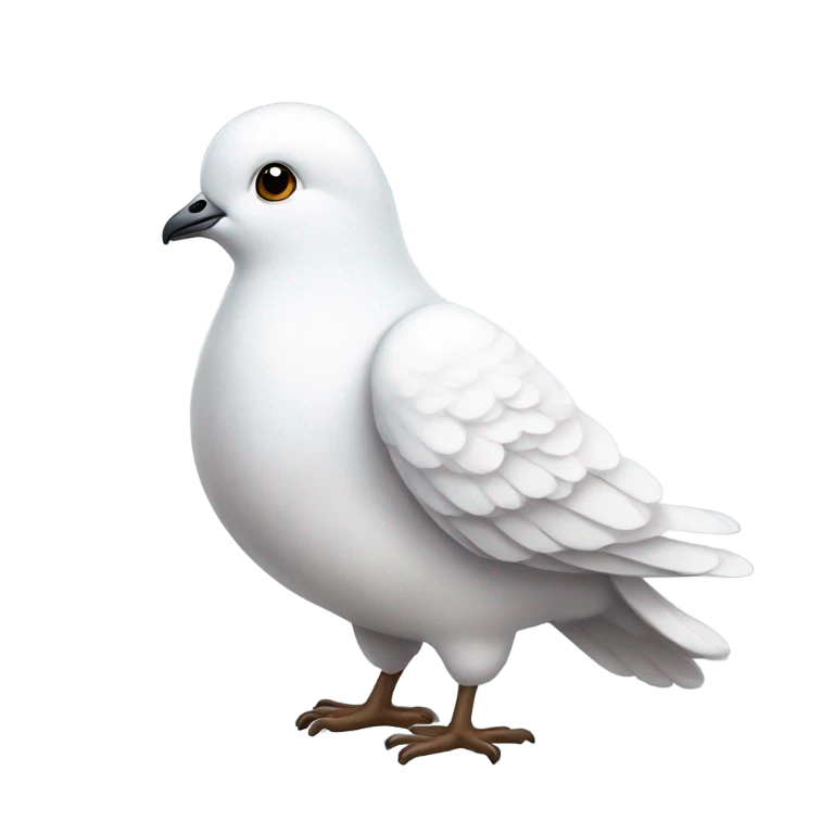 White dove emoji
