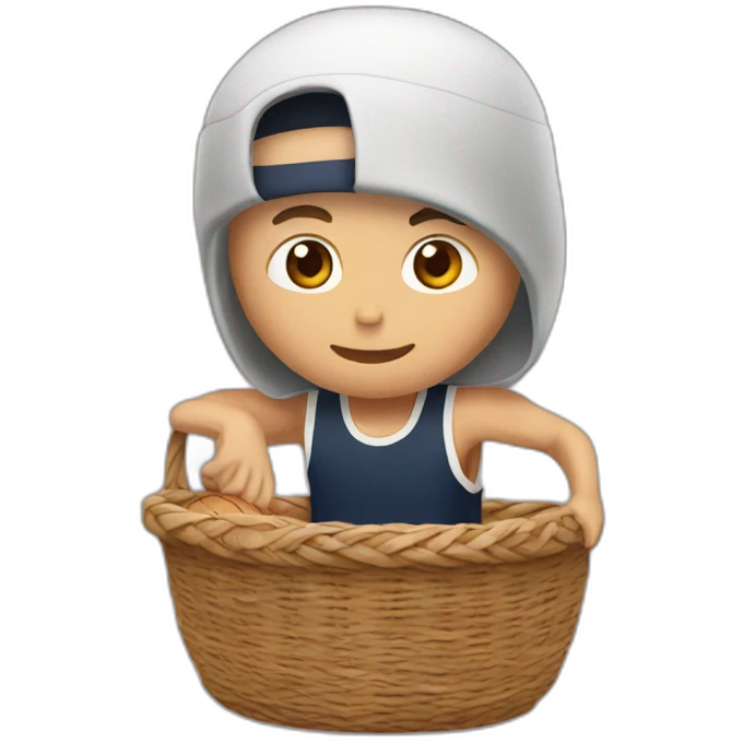 eminem playing basket emoji