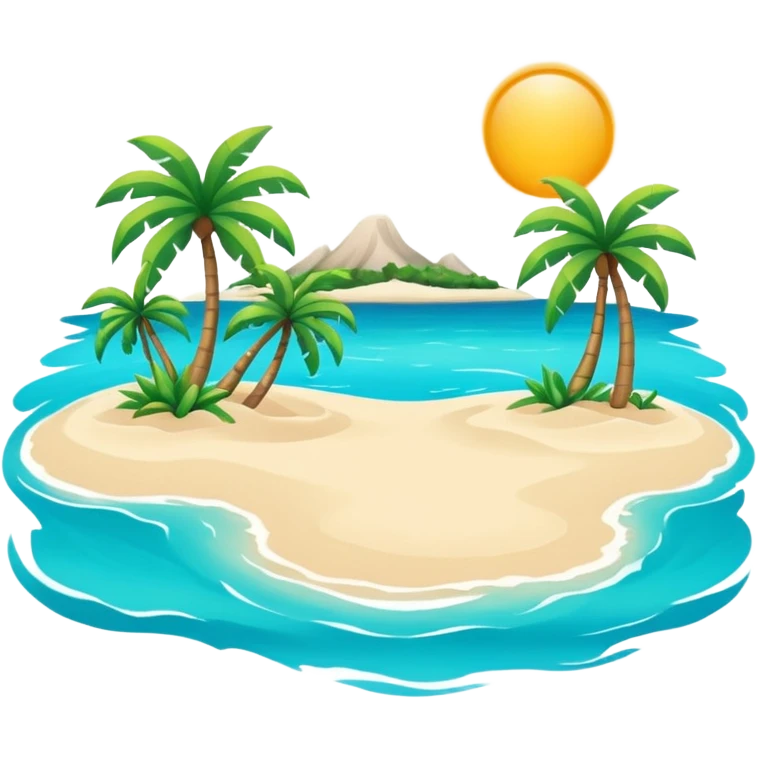 Islands in the sun emoji