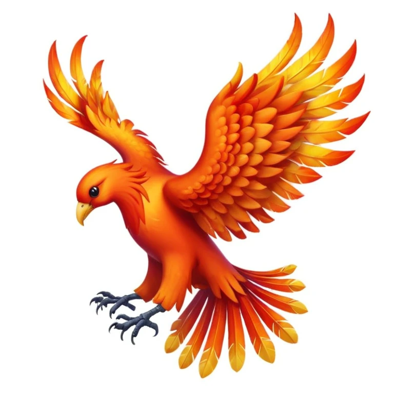 Phoenix bird emoji
