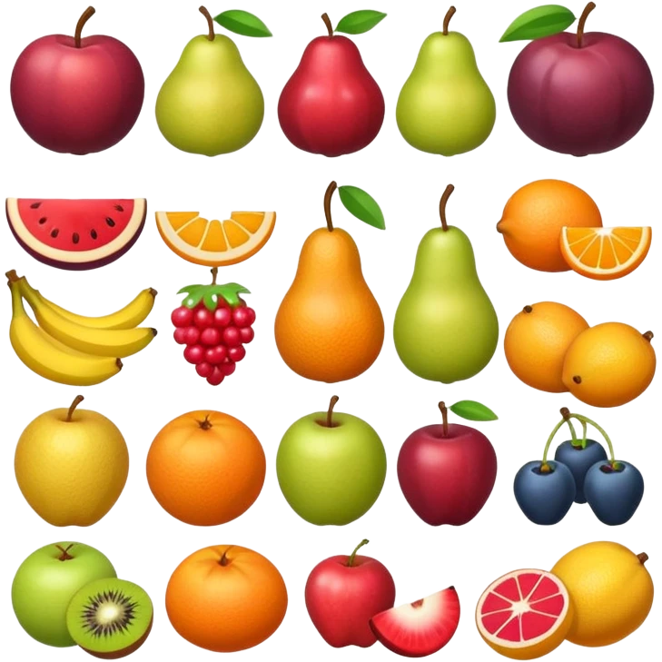 flavor fruits emoji