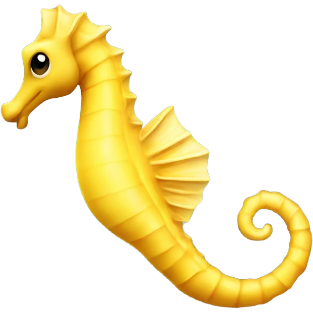 yellow seahorse emoji