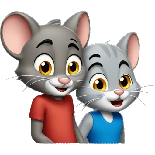 Tom and jerry emoji