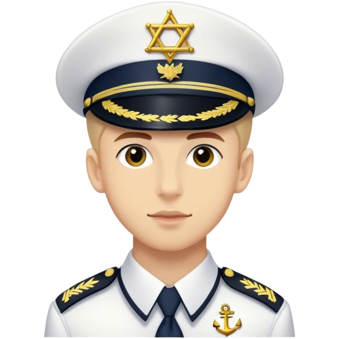 Jewish Navy midshipman emoji