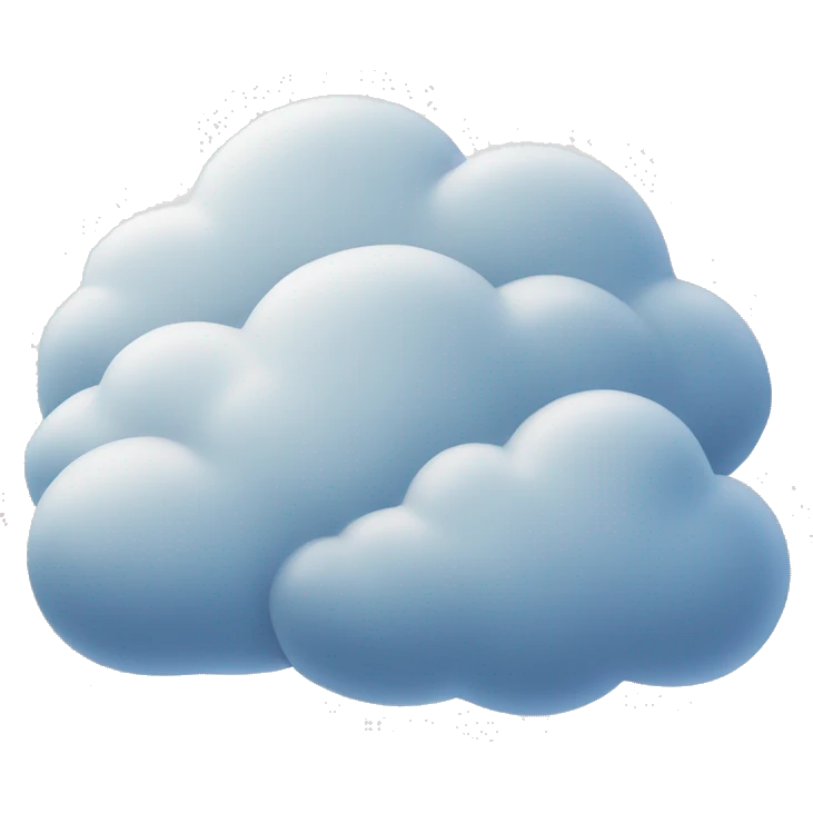 connecting clouds
 emoji