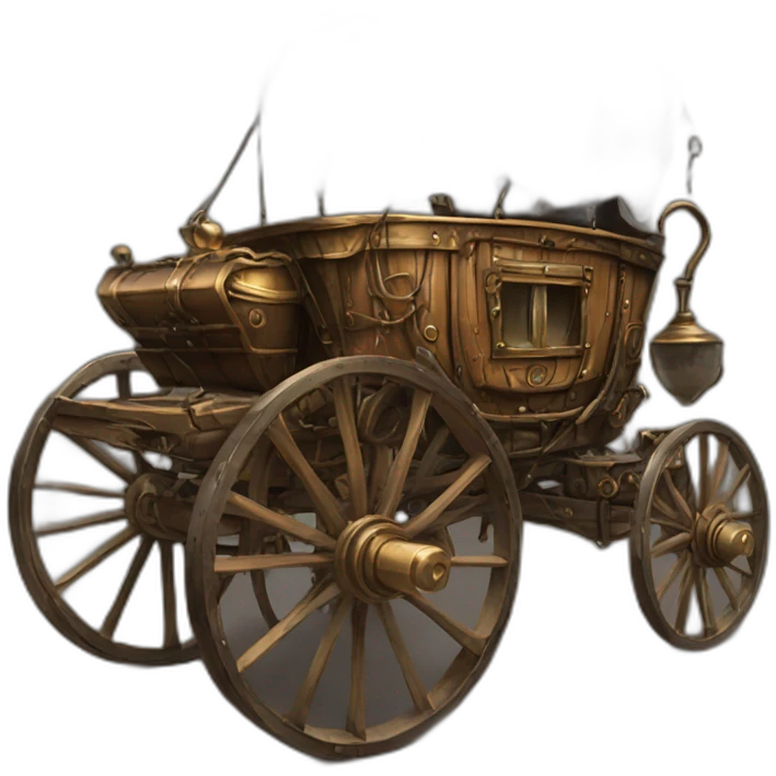 wagon bright steampunk emoji