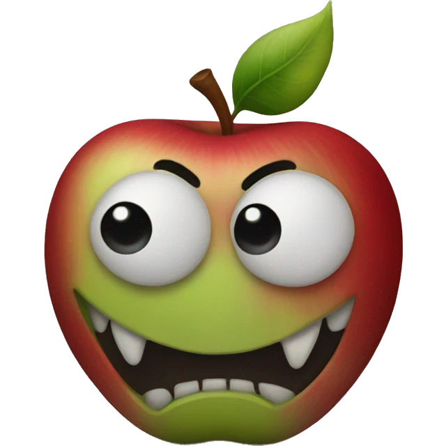 Insidious apple emoji