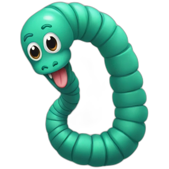 Worm emoji