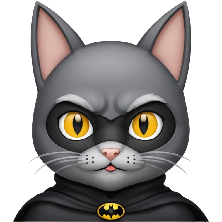 A Batman Cat emoji