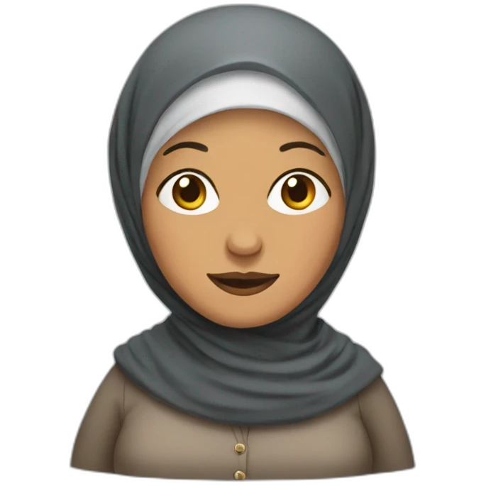Hijab granny emoji