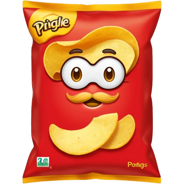 Make the Pringle logo emoji emoji