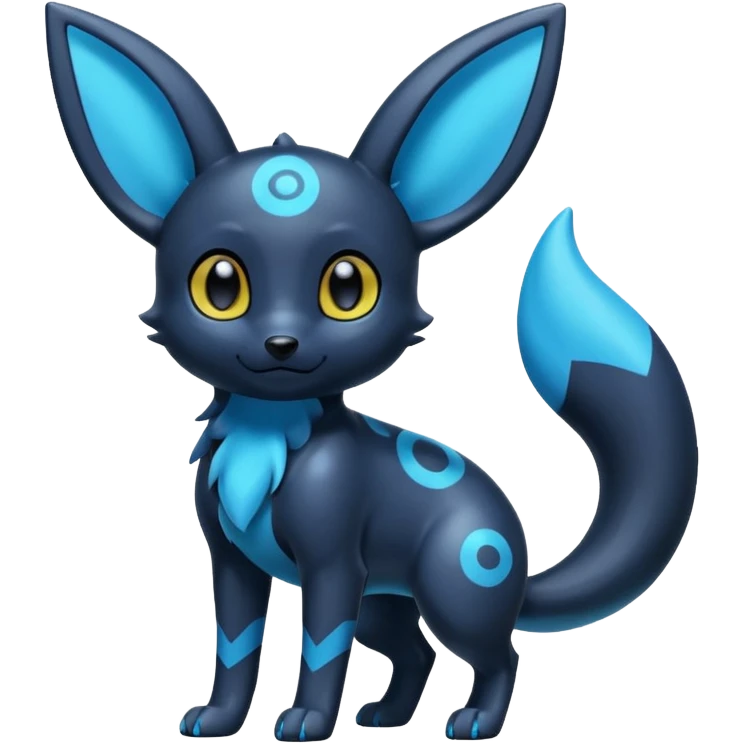 Blue Shiny Umbreon emoji