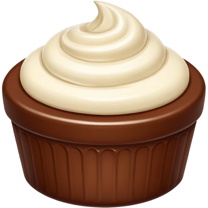 Chocolate blanco emoji