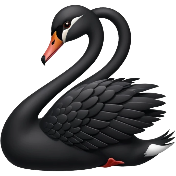 cisne negro emoji