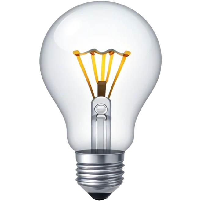 Broken bulb  emoji