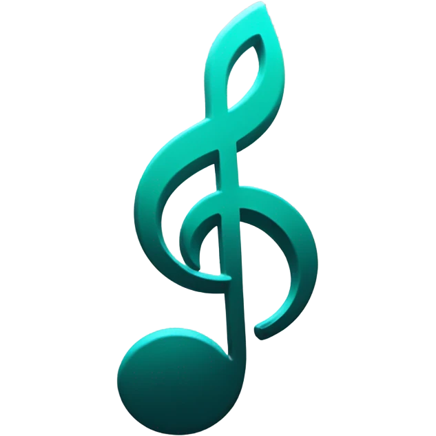 TikTok logo emoji