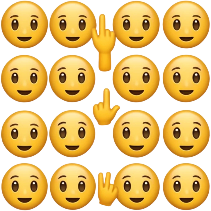 Not talking to you now emoji