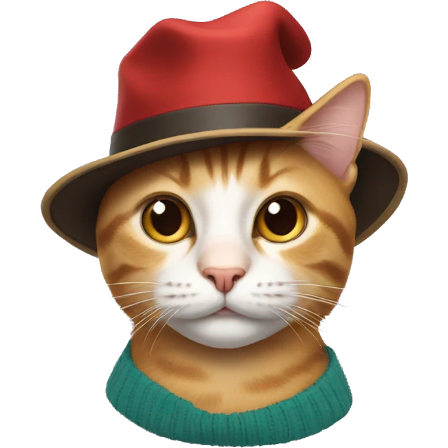 cat with hat emoji