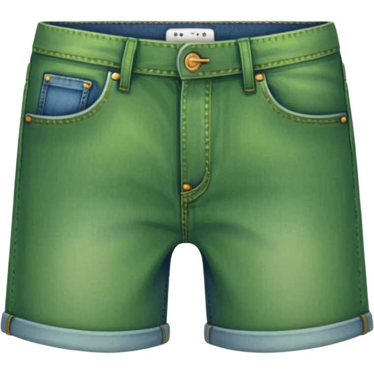 green jean shorts emoji