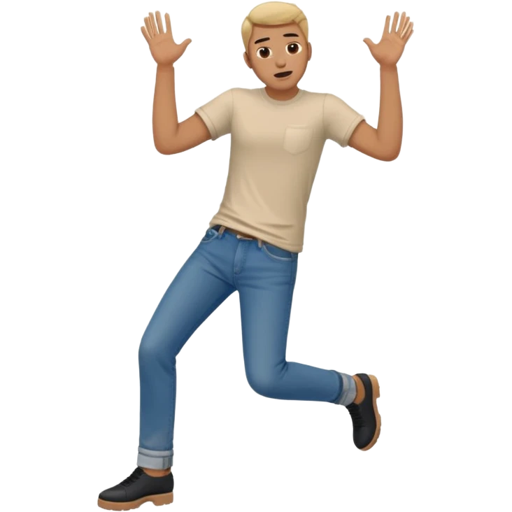 guy fall emoji