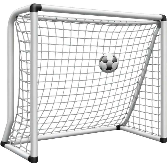 football goal straight on emoji