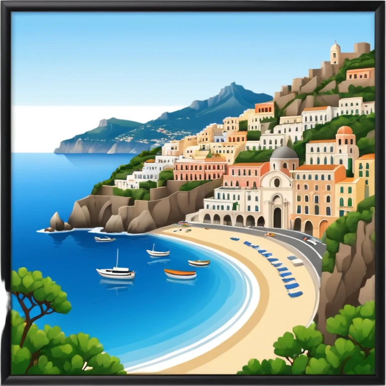 amalfi coast  emoji