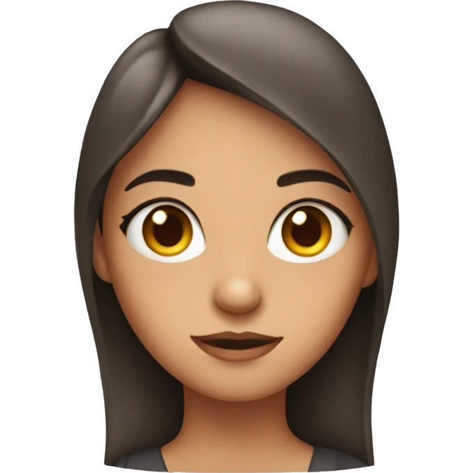 Girl and eyes  emoji