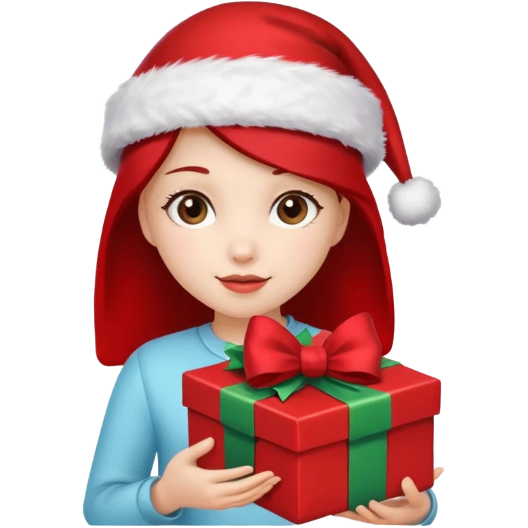 Christmas Girl emoji