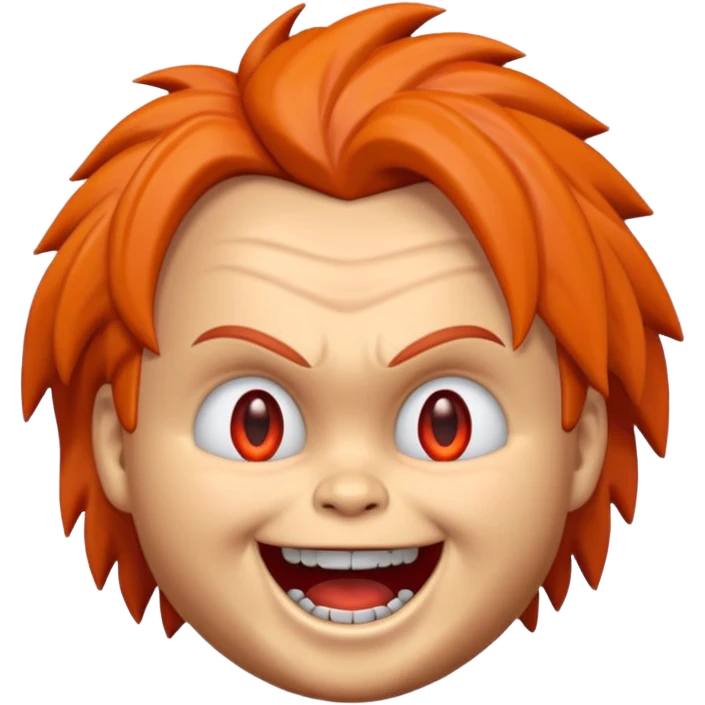 Un emojin de chuky emoji