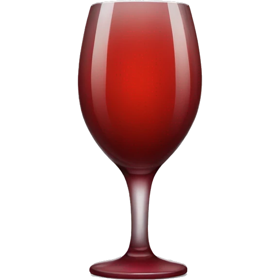 red glass emoji