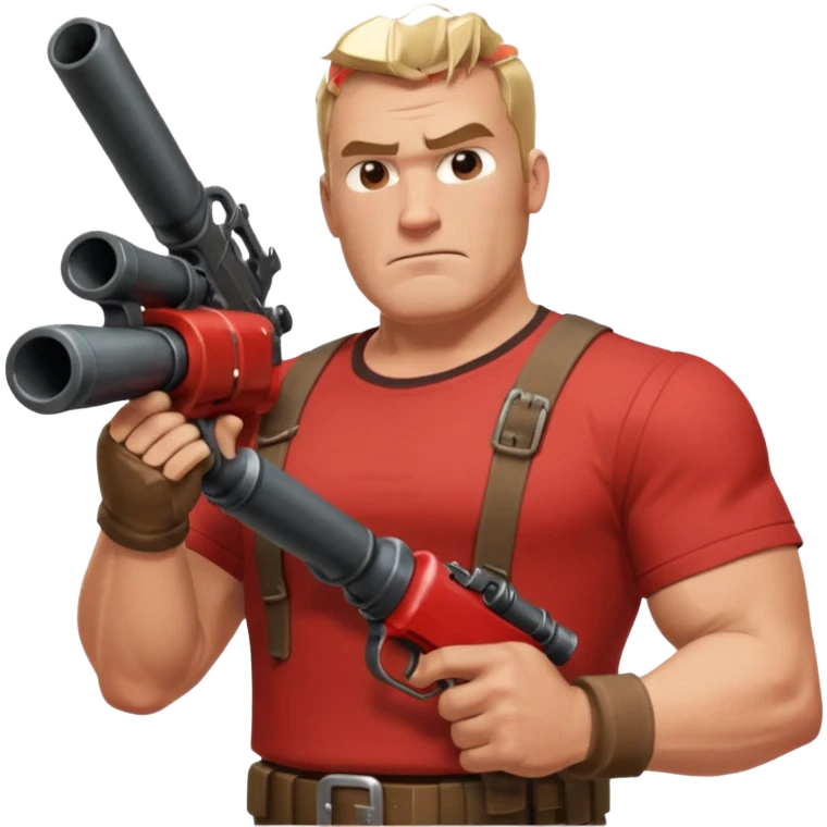 The Heavy from TF2 emoji