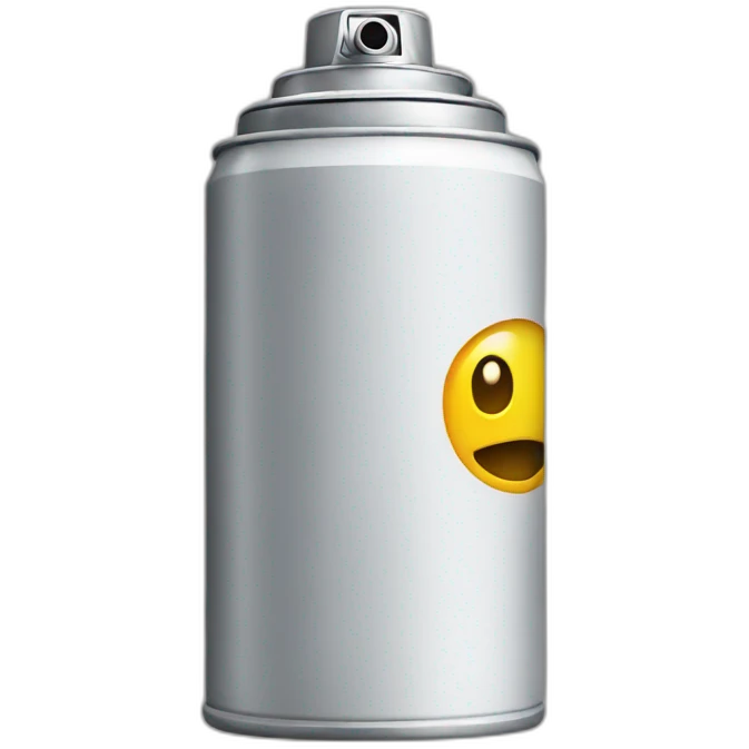 spray can emoji