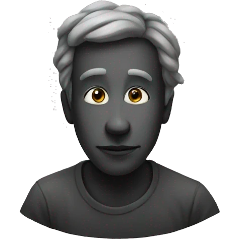 Charcoal piece emoji