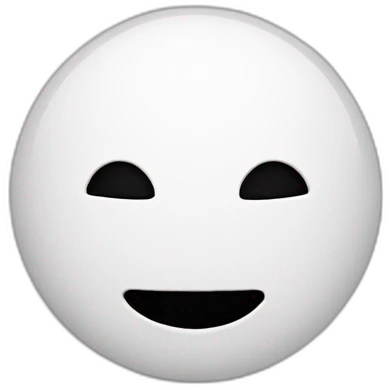 Chat avec bcp de blanc et une tâche sur le visage noir emoji