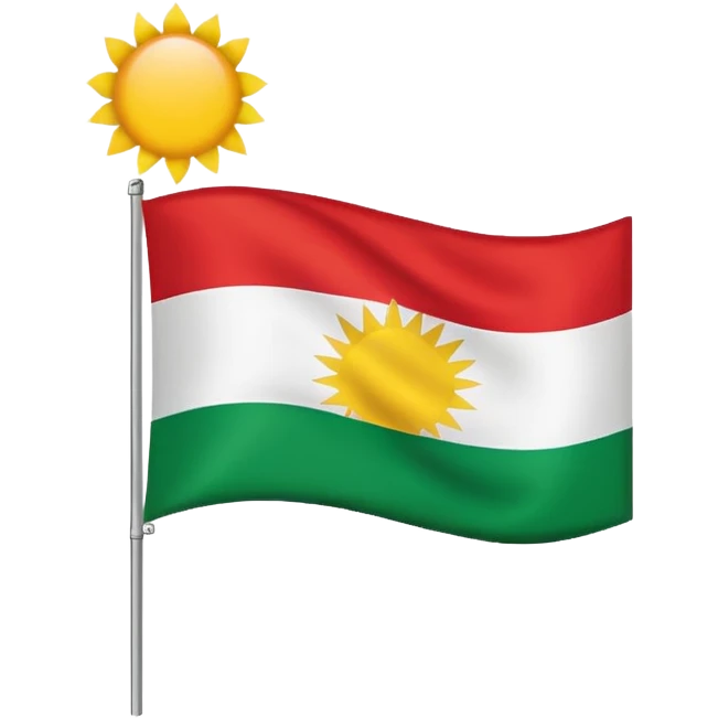 Kurdistan flag emoji