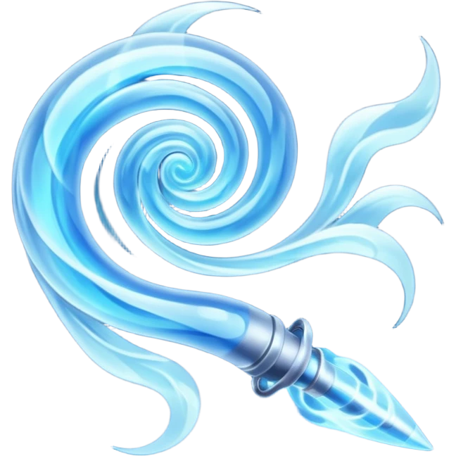 Give me wind weapon 
 emoji