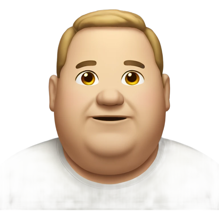 fat man emoji