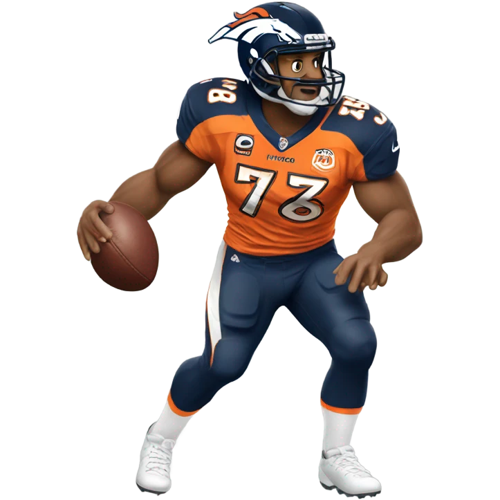 Denver bronco emoji