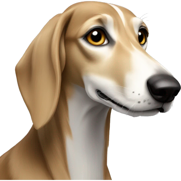 A saluki (dog breed) emoji