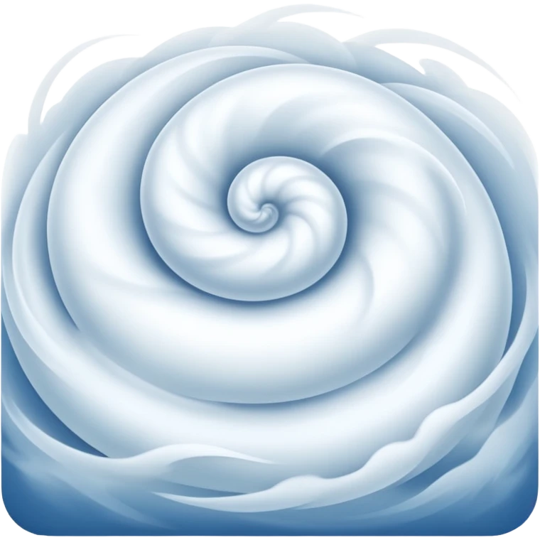 A swirl of morning fog rolling across the ground. emoji