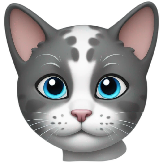 Cat smurf emoji