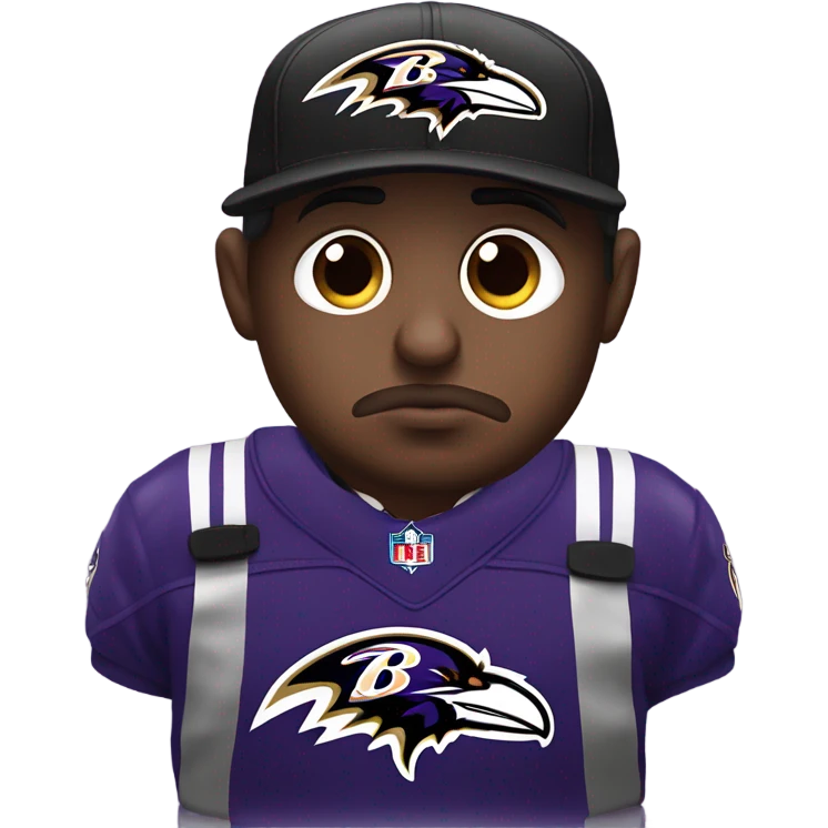 Sad Baltimore ravens fan  emoji