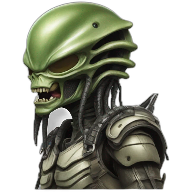 Alien vs predator emoji