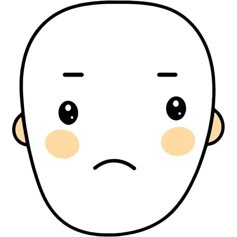 sad face emoji