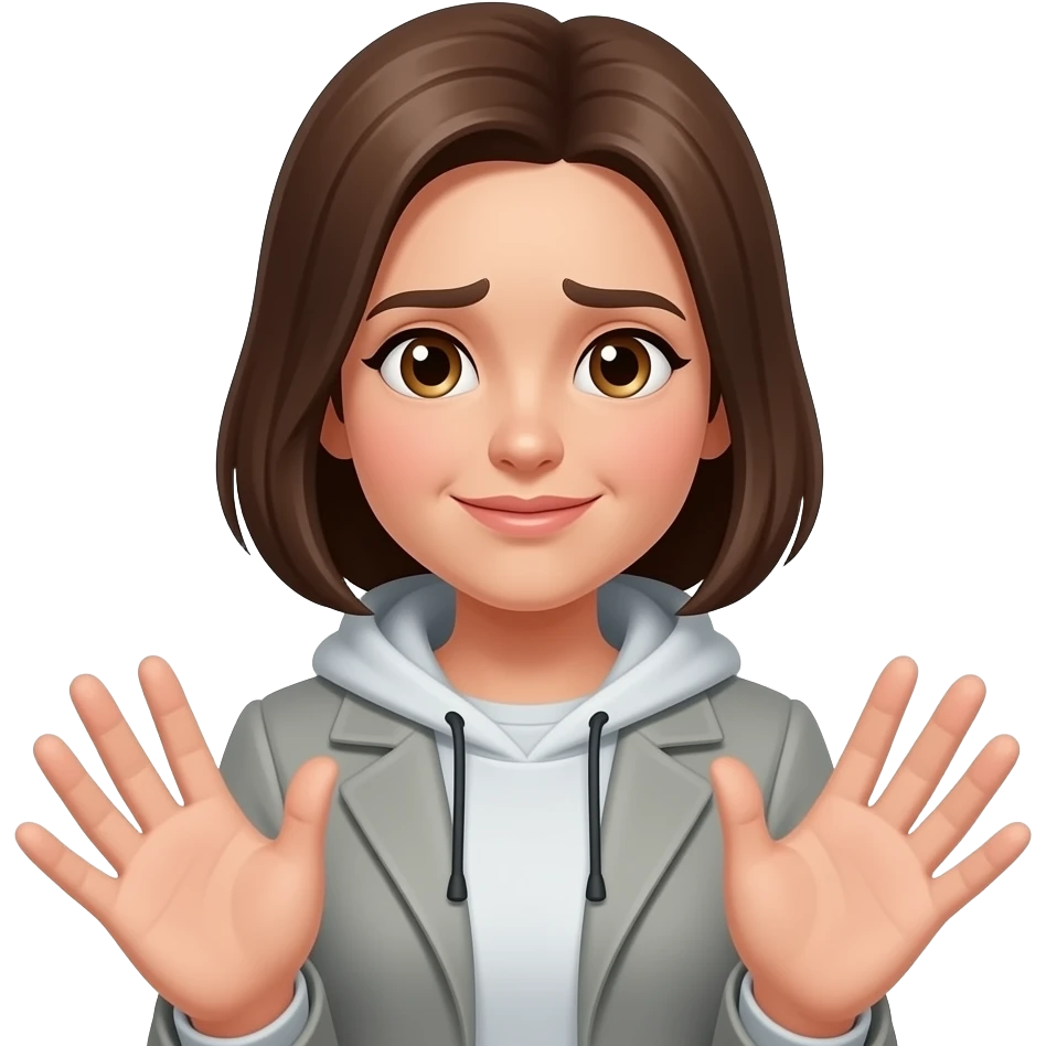 begging, women, palm of the hand emoji