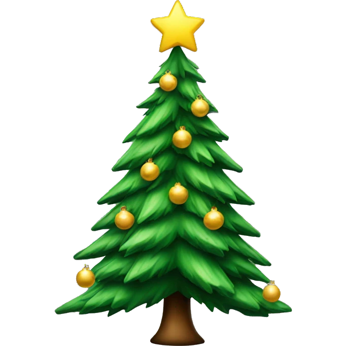 Christmas tree emoji