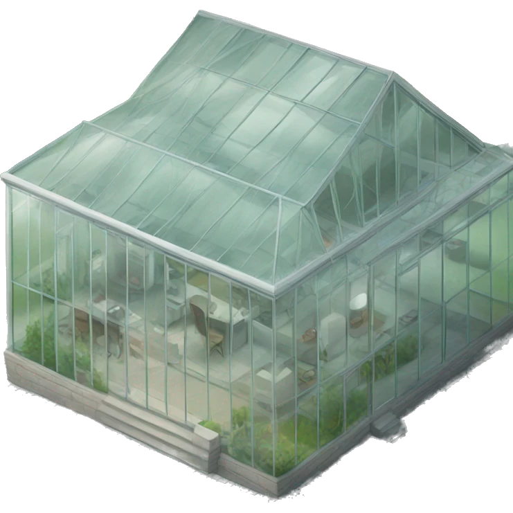 glass house emoji
