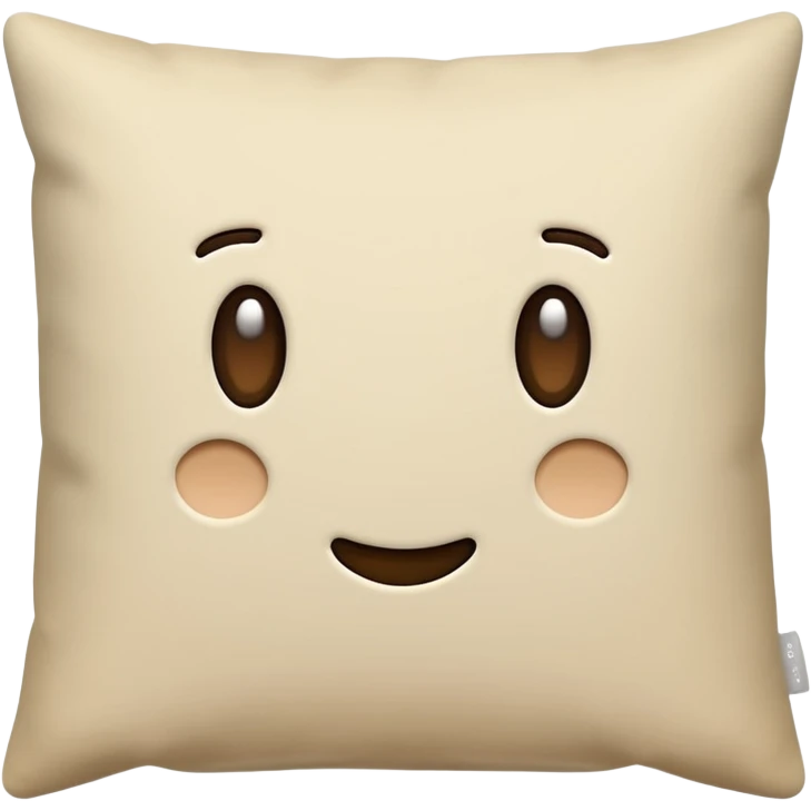 2 pack of bedroom cushions emoji