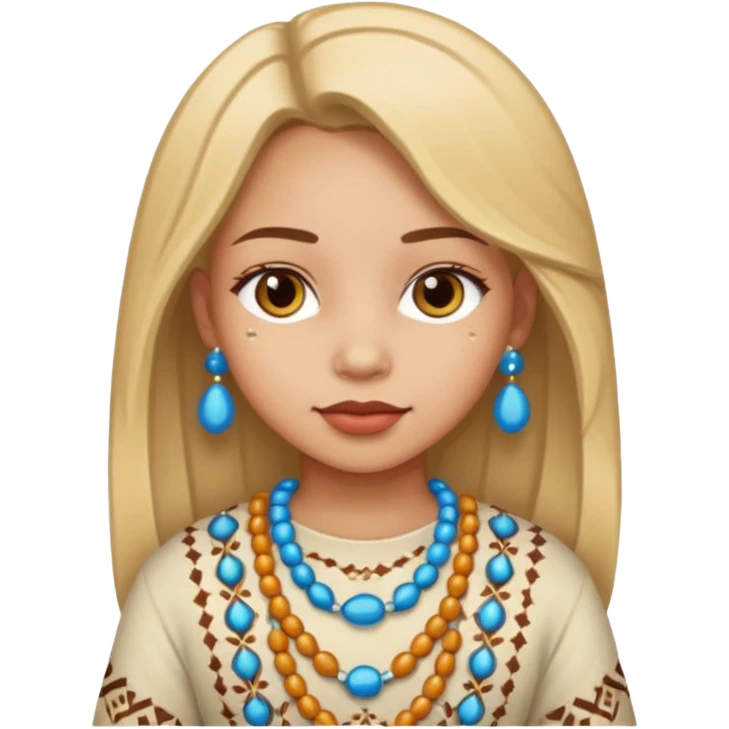 Bead Pattern Girl emoji
